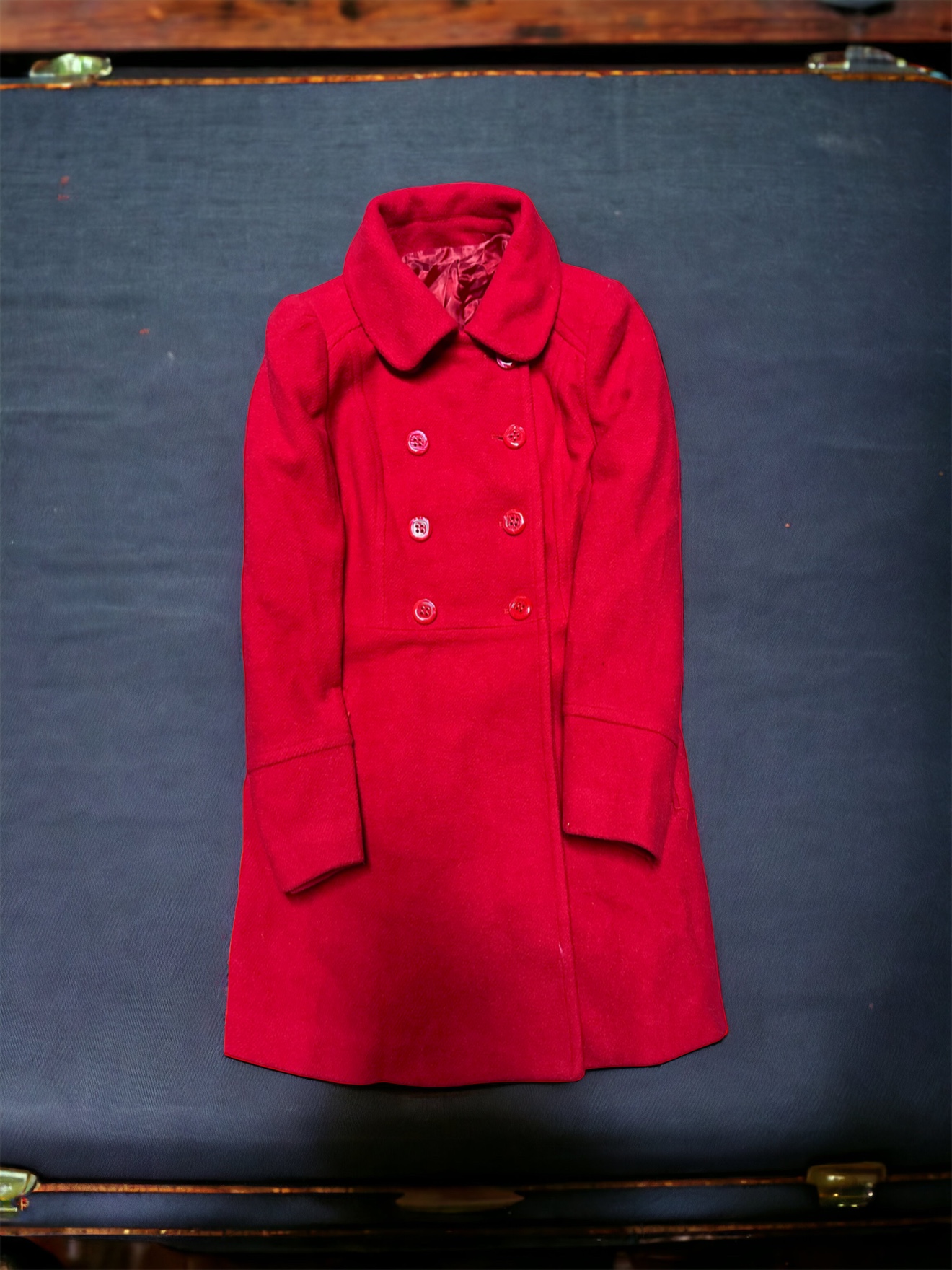 เสื้อโค้ท peacoat เสื้อโค้ทเฟอร์ โค้ทสีแแดง แบรนด์ สำเนา สำเนา สำเนา