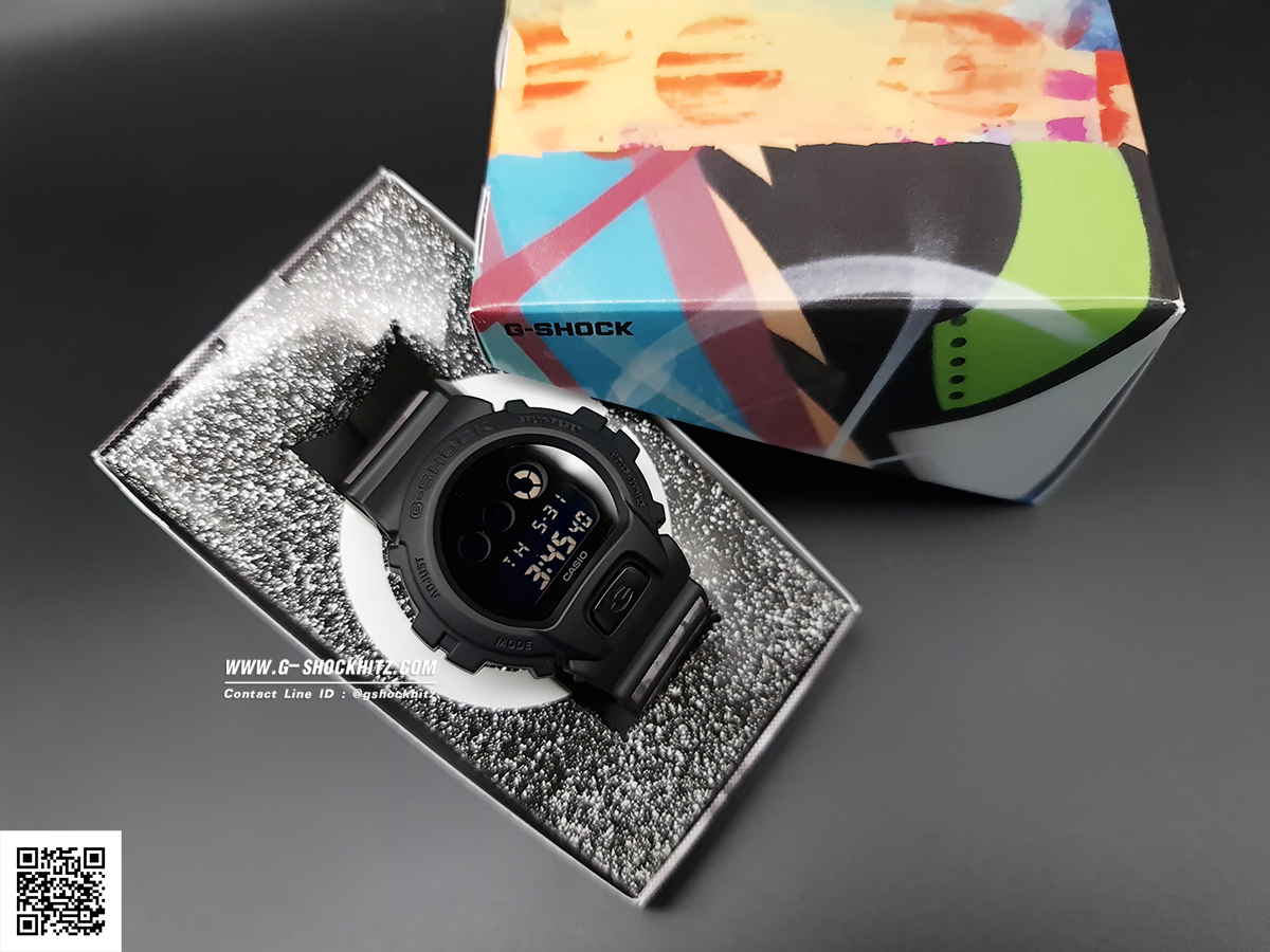 CASIO MID YEAR SALE G-SHOCK พร้อมส่ง นาฬิกาข้อมือ นาฬิกากันน้ำ นาฬิกาของแท้ ประกันศูนย์ CMG 1 ปี รุ่น DW-6900BBA-1STCR LIMITED นาฬิกาสีดำ