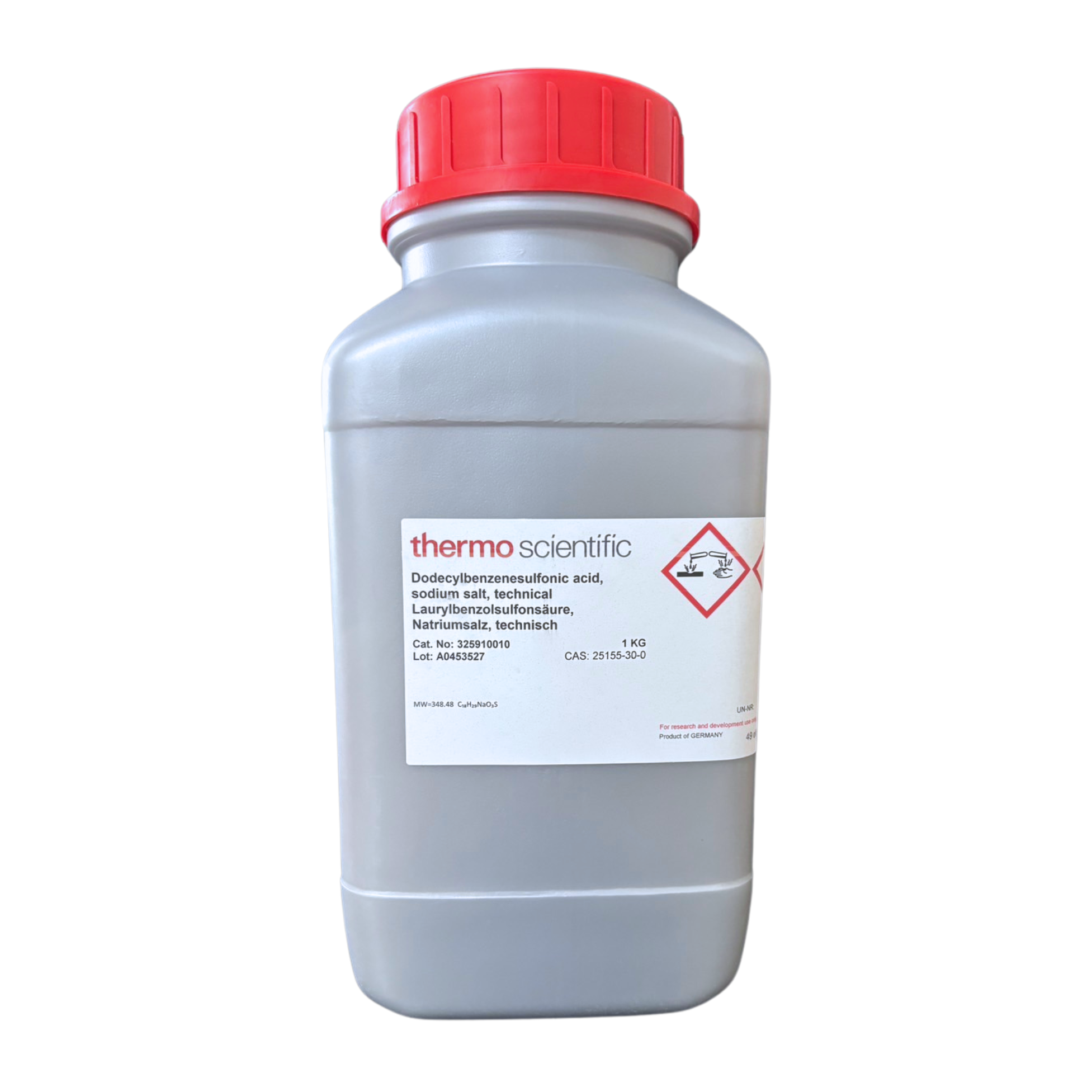Dodecylbenzenesulfonic acid, Technical Grade 1 Kg. Acors Organics™