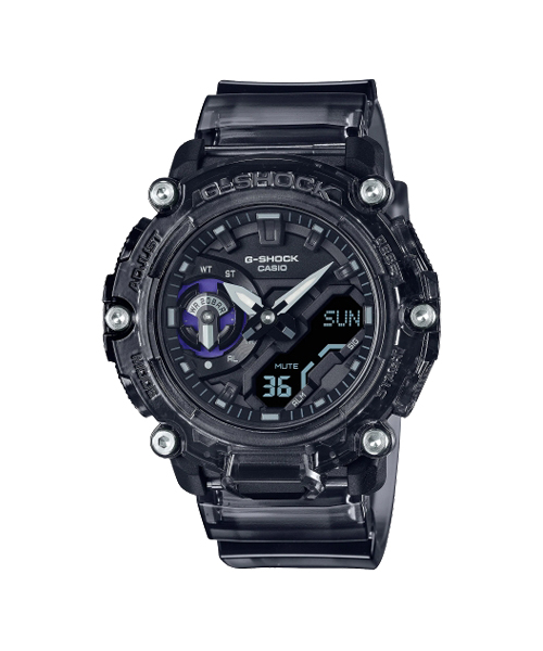 CASIO G-SHOCK นาฬิกาข้อมือ นาฬิกากันน้ำ นาฬิกาของแท้ ประกันศูนย์ CMG 1 ปี รุ่น GA-2200SKL-8A นาฬิกาสีดำ