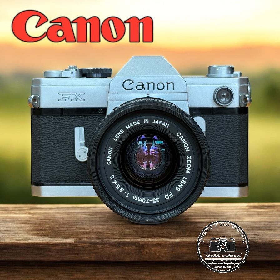 CANON FX CANON ZOOM LENS FD 35-70MM.F3.5-4.5 MACRO