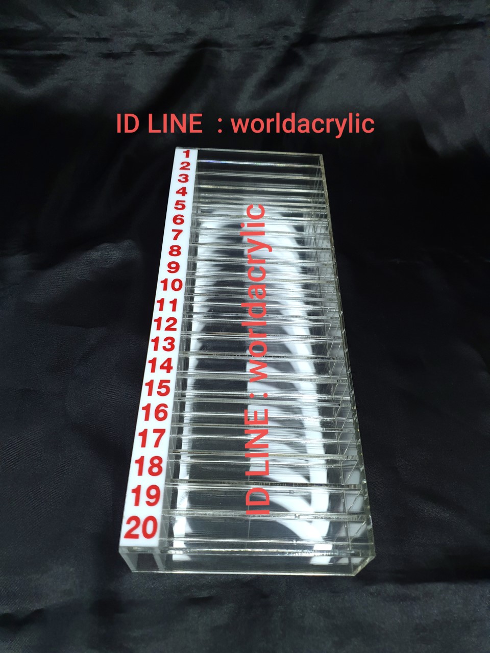 กล่องแลกบัตร 20 ช่อง