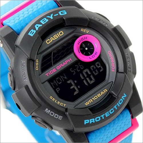 CASIO BABY-G นาฬิกาข้อมือ นาฬิกากันน้ำ นาฬิกาของแท้ ประกันศูนย์ CMG 1 ปี รุ่น BGD-180-2D นาฬิกาสีดำ