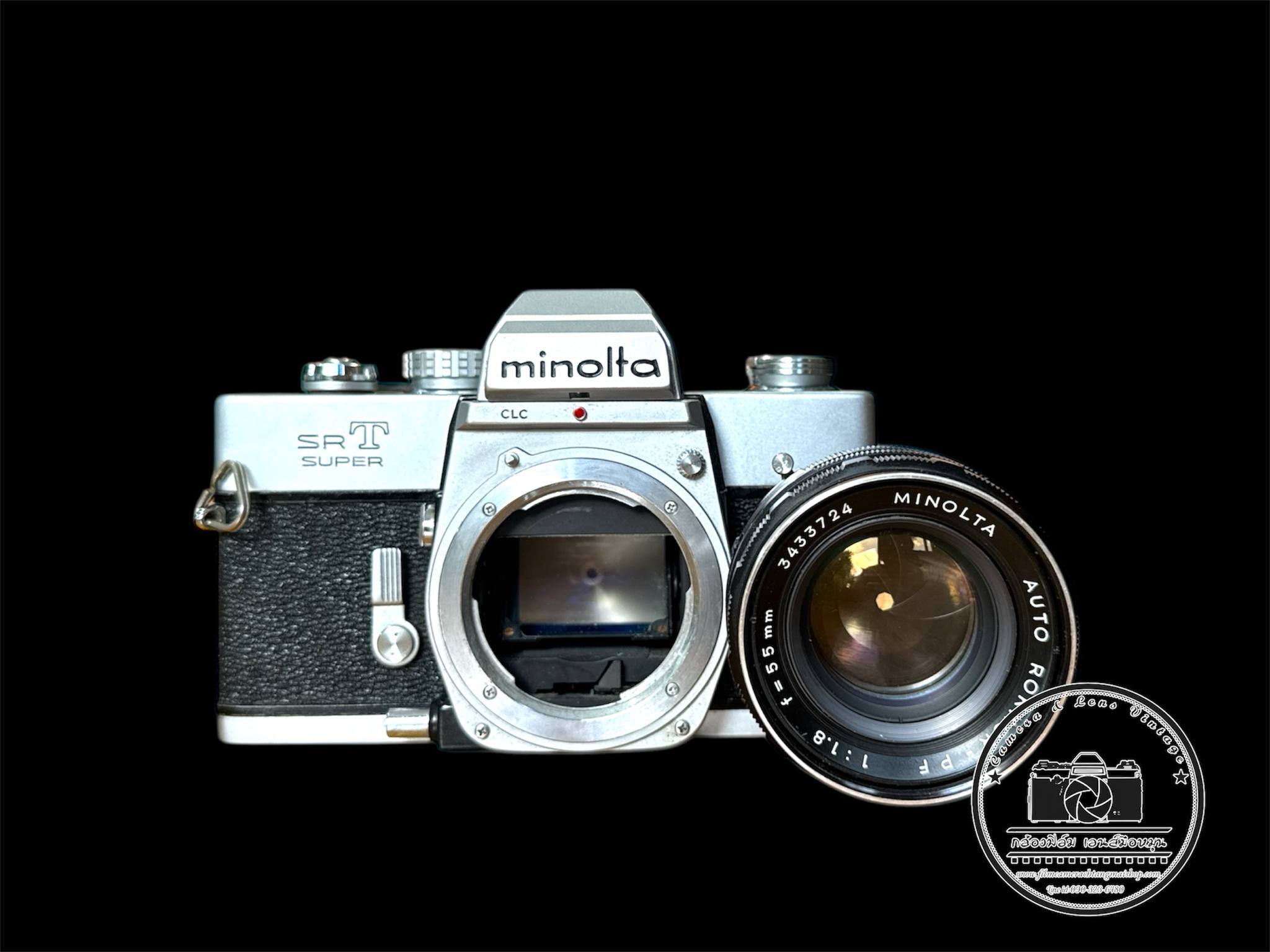 MINOLTA SRT SUPER MINOLTA AUTO ROKKOR-PF 55MM.F1.8