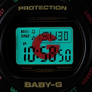 CASIO BABY-G นาฬิกาข้อมือ นาฬิกากันน้ำ นาฬิกาของแท้ ประกันศูนย์ CMG 1 ปี รุ่น BGD-570TH-1D นาฬิกาสีดำ
