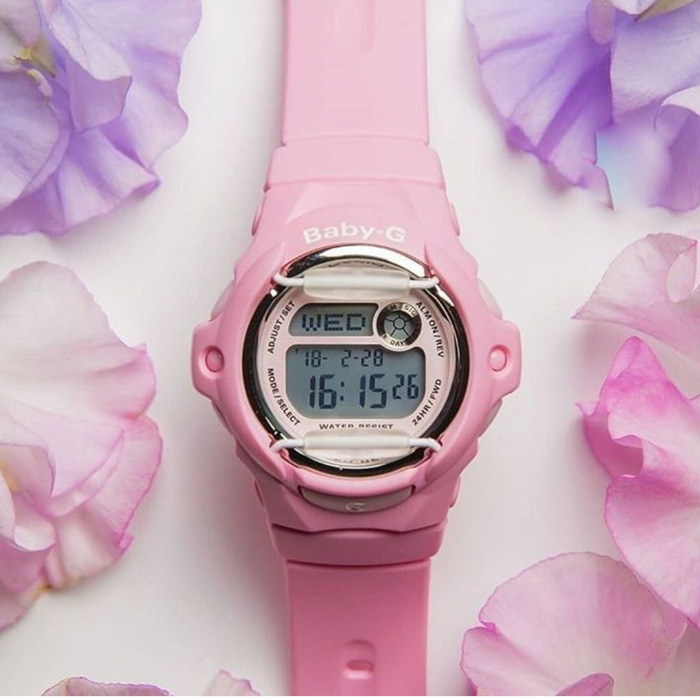 CASIO BABY-G นาฬิกาข้อมือ นาฬิกากันน้ำ นาฬิกาของแท้ ประกันศูนย์ CMG 1 ปี รุ่น BG-169R-4C นาฬิกาสีชมพู