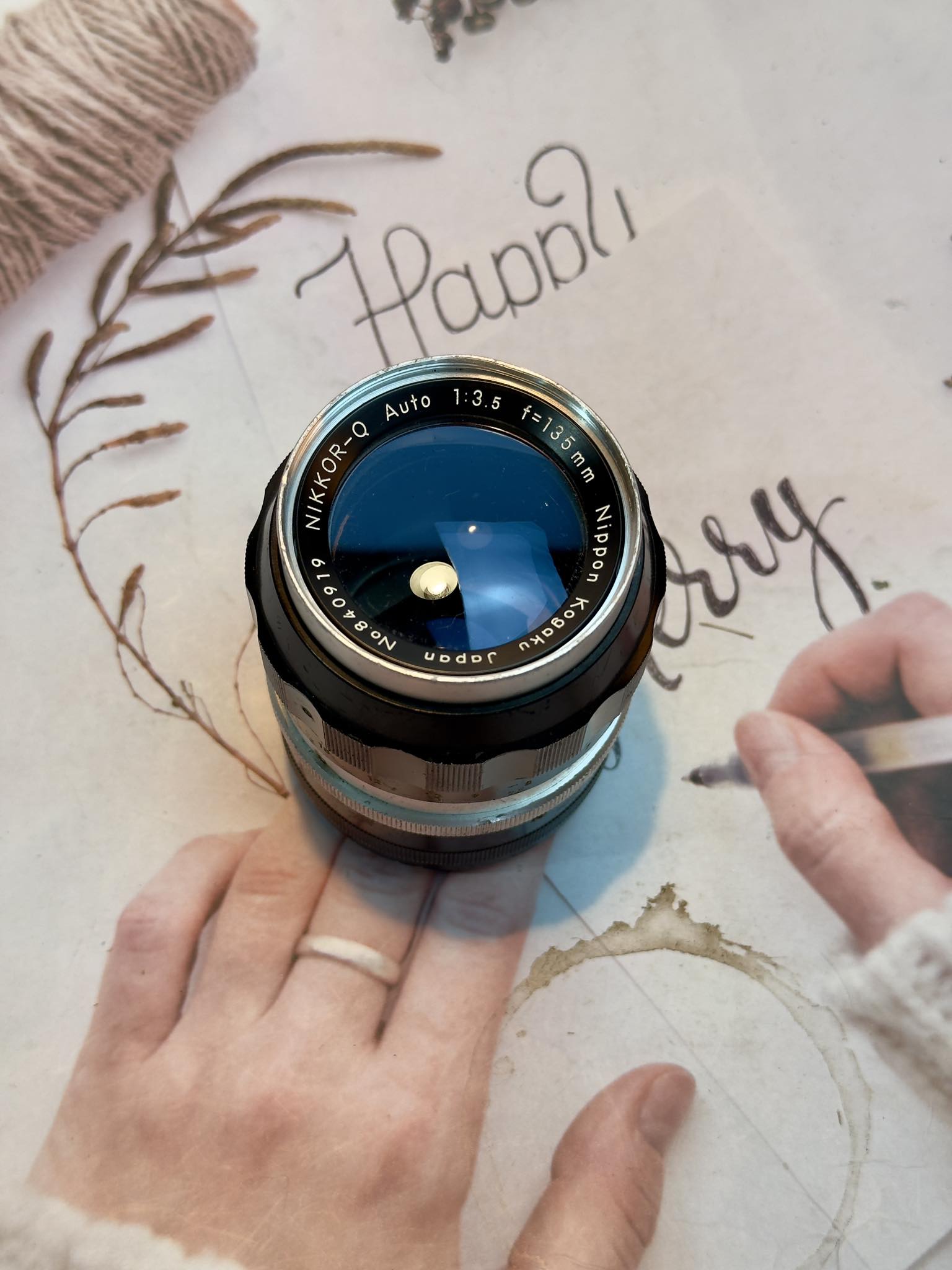 NIKKOR-Q Auto 135MM. F3.5 NON Ai MOUNT