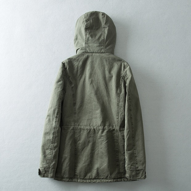 เสื้อกันหนาว เสื้อกันหนาวฮูท สีเขียวทหาร สวย แนว size S/M/L/XL เขียว