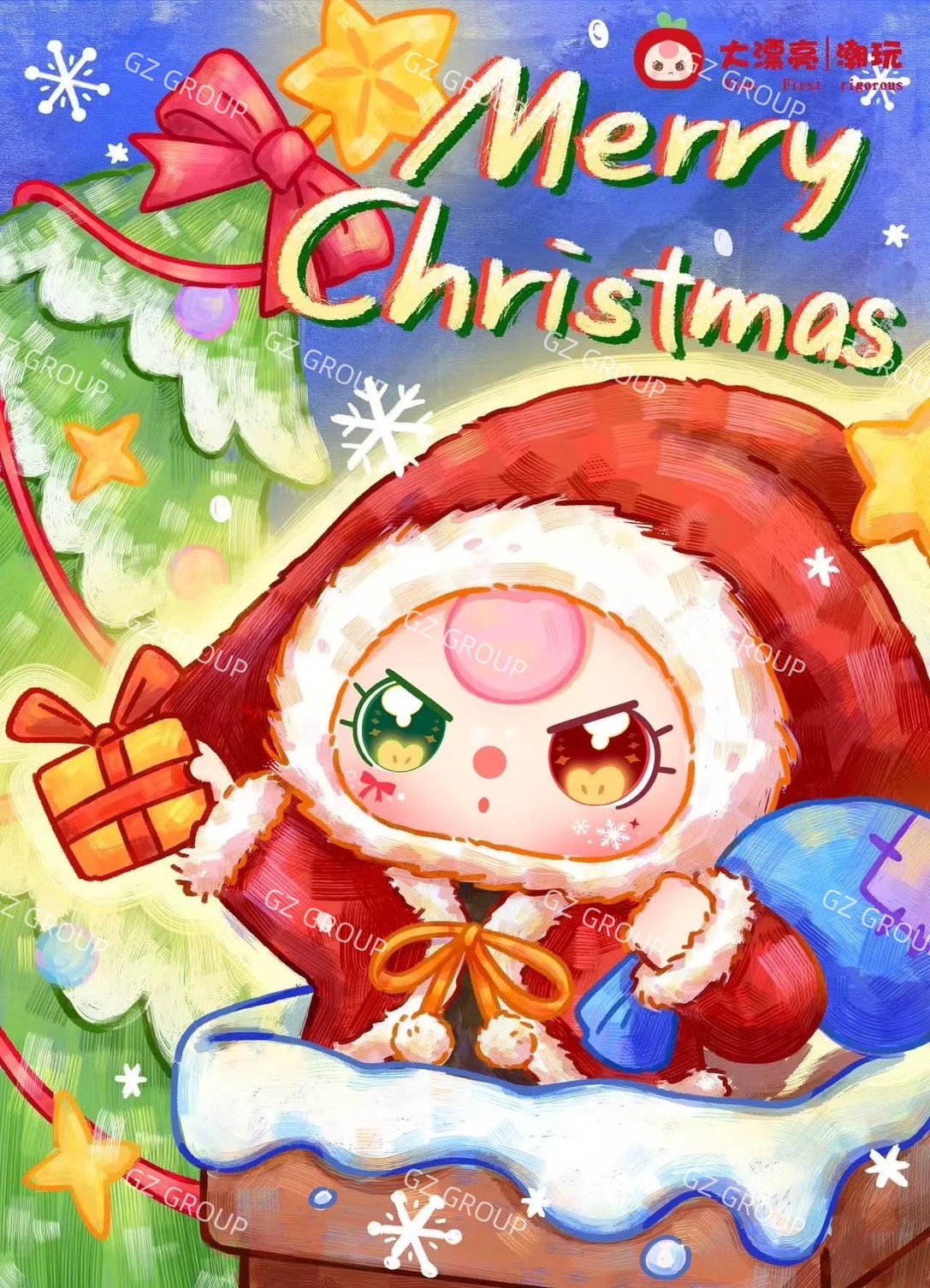 กล่องสุ่มBABY THREE CHRISTMAS เบบี้ทรี คริสมัส 100%
