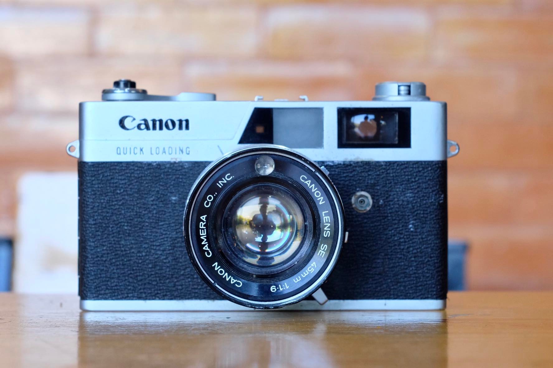 CANON CANONET QL19 CANON LENS SE 45MM.F1.9