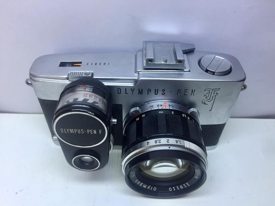 OLYMPUS PEN-F OLYMPUS G. ZUIKO AUTO-S 40MM. F1.4