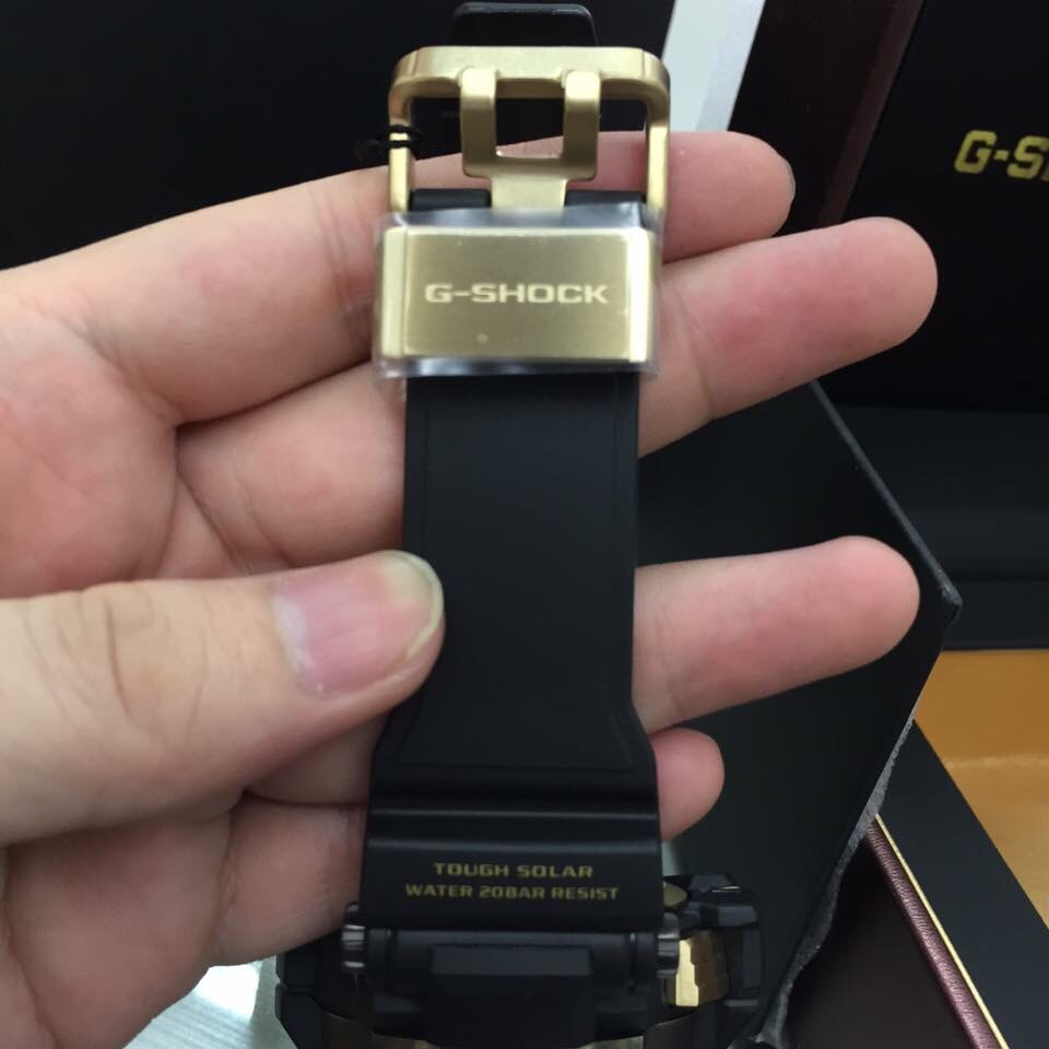 CASIO G-SHOCK นาฬิกาข้อมือ นาฬิกากันน้ำ นาฬิกาของแท้ ประกันศูนย์ 1 ปี รุ่น GPW-1000TBS-1A นาฬิกาสีดำ