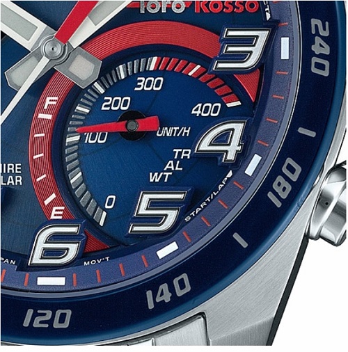 CASIO EDIFICE นาฬิกาข้อมือ นาฬิกากันน้ำ นาฬิกาของแท้ ประกันศูนย์ CMG 1 ปี รุ่น ECB-900TR-2 นาฬิกาสีน้ำเงิน