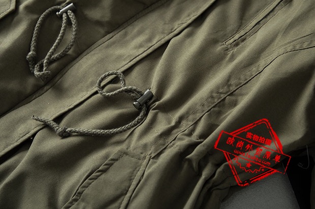 Ambiance เสื้อโค้ท ฮูท เสื้อกันหนาวparka สีเขียว แบรนด์ AMBIANCE OUTWEAR แต่งเฟอร์ บุนวมอุ่น งานสวย แนวมากคะ เขียว