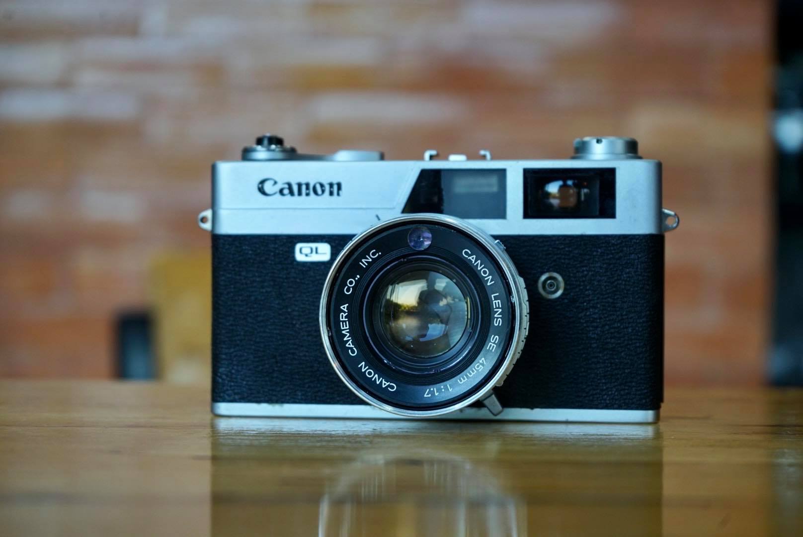 CANON CANONET QL17 CANON LENS SE 45MM.F1.7