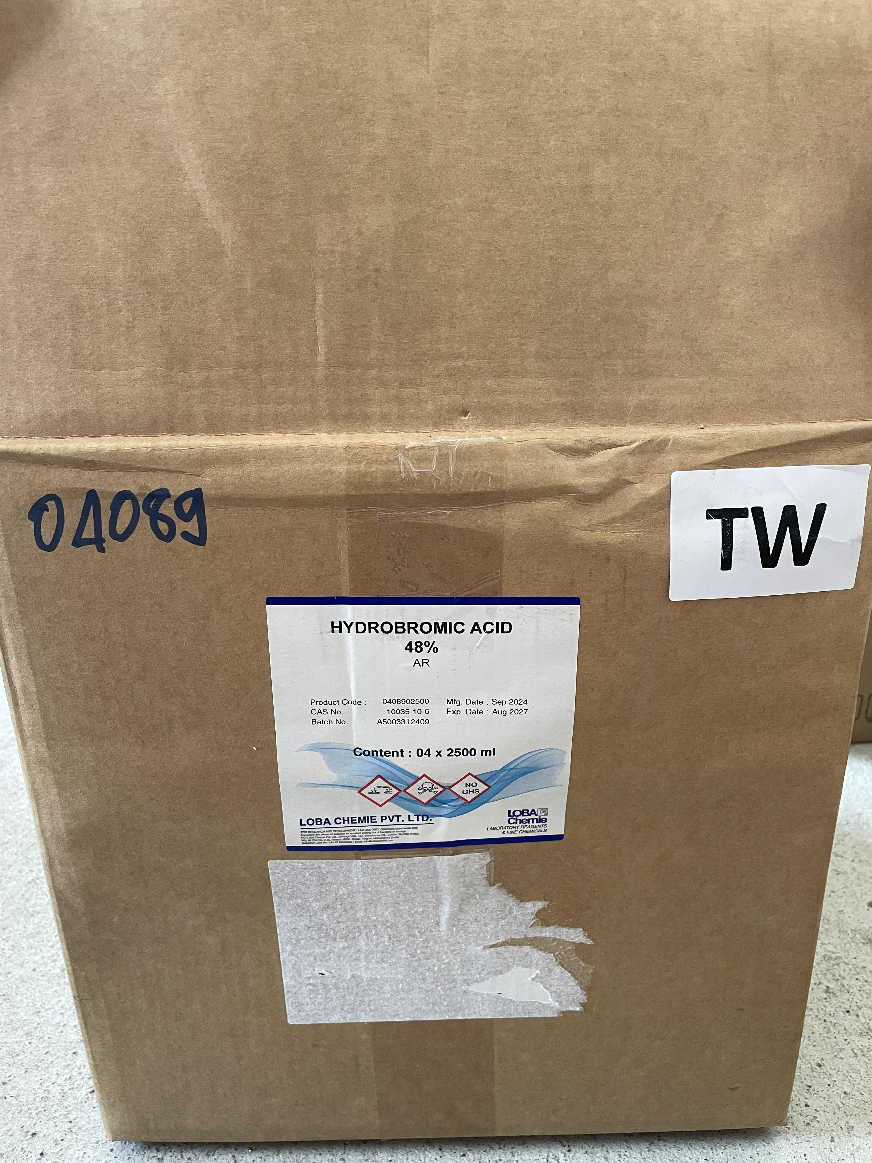 Hydrobromic Acid 48%, AR Loba Chemie™