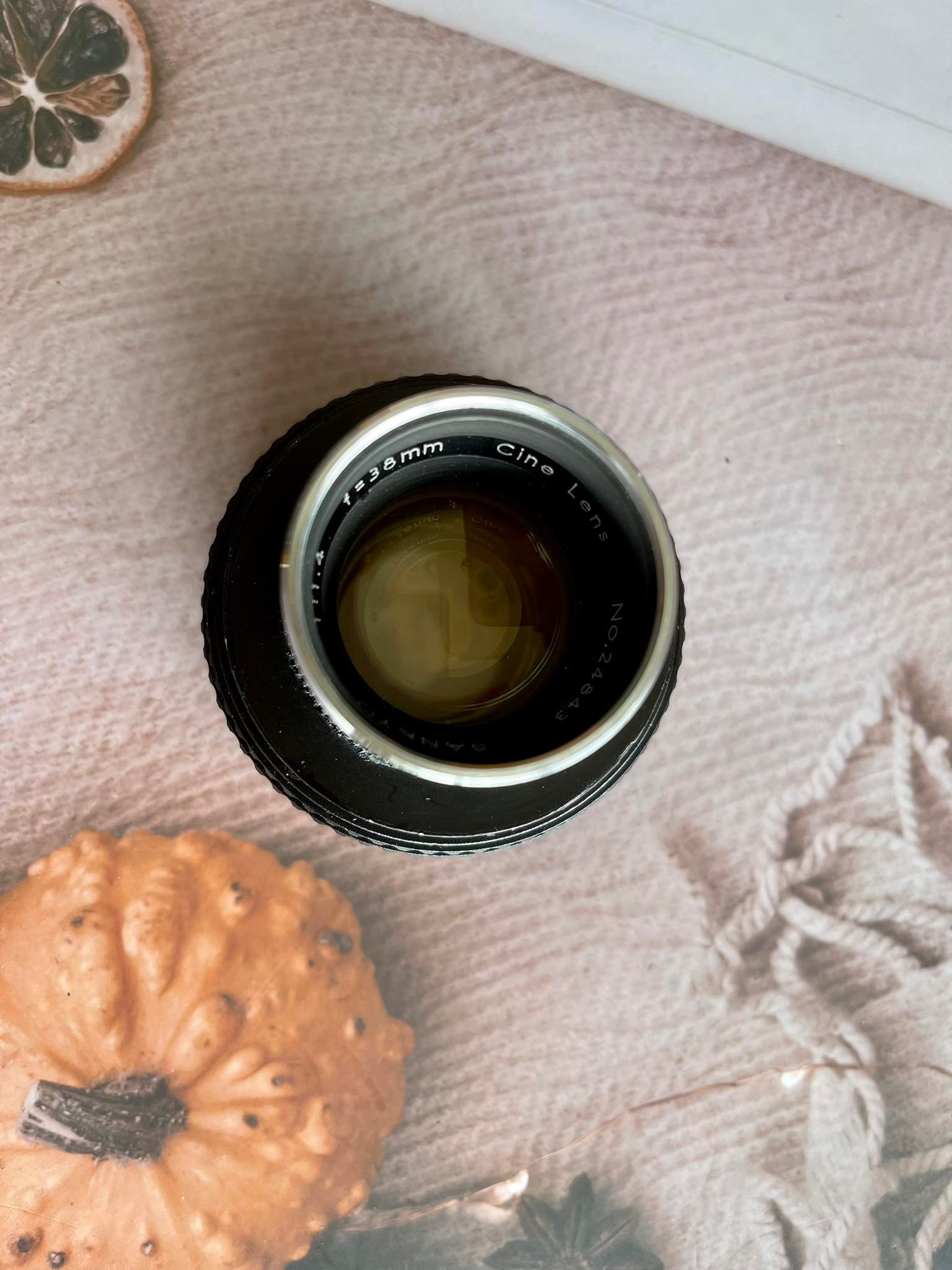 SANKYO CENI LENS 38MM.F1.4 MODIFIED M4/3 MOUNT