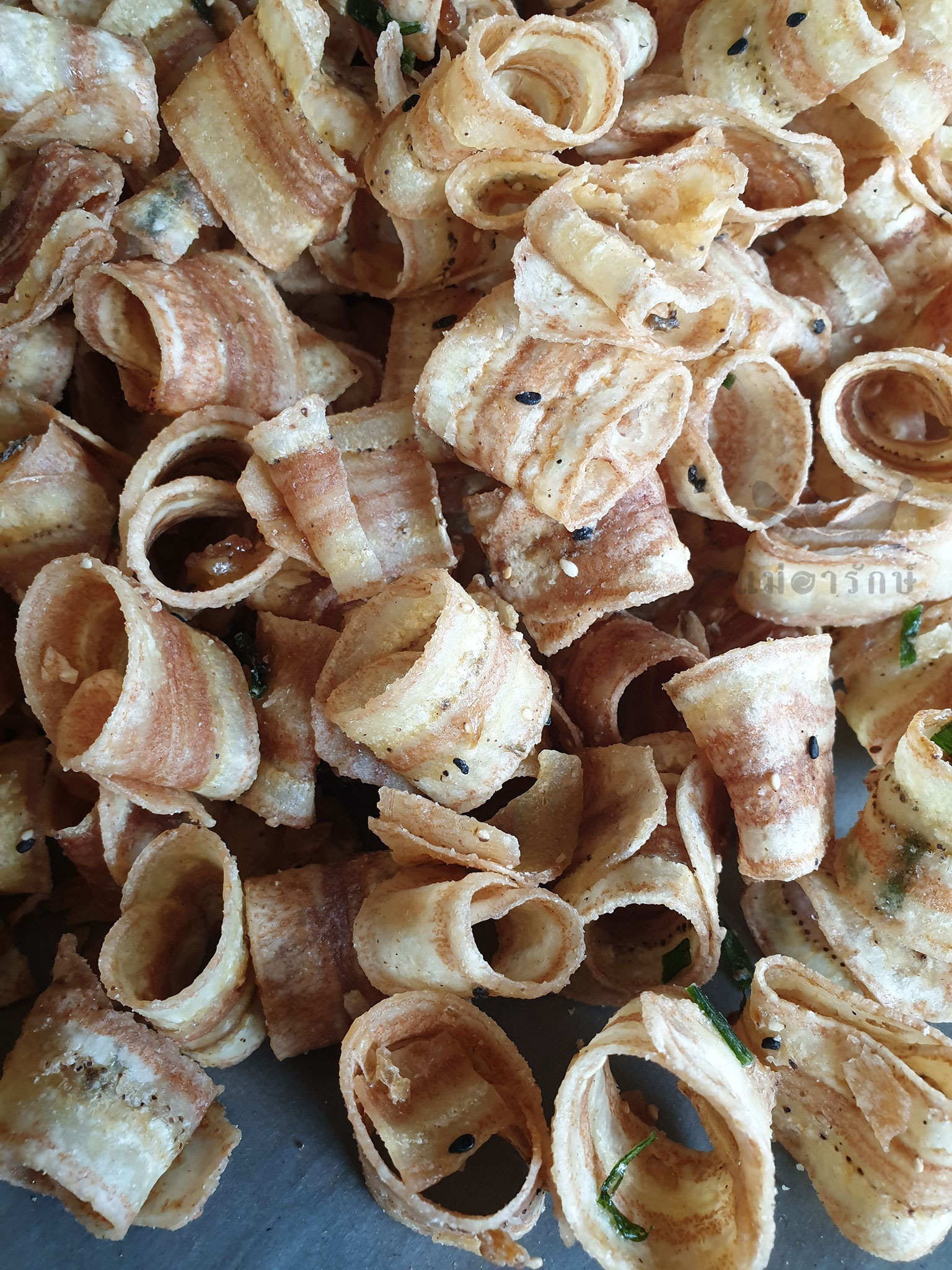 กล้วยกรอบเค็ม 3 รส รสครองแครง (200g.)