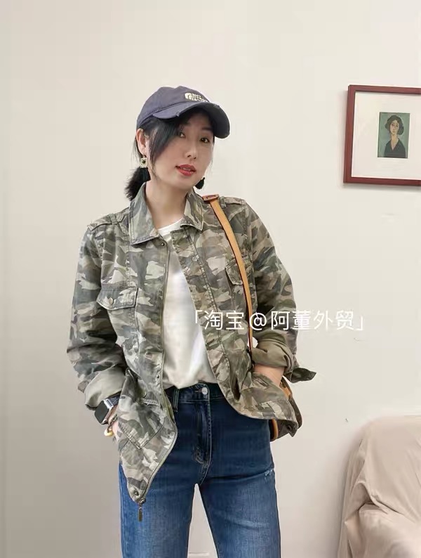 Mudd เสื้อทหาร เสื้อแจ็คเก็ตลายพราง เสื้อนอกแนวทหาร แพทเทินสวย เท่ห์มาก แบรนด์ MUDD คะ สำเนา สำเนา สำเนา เขียว