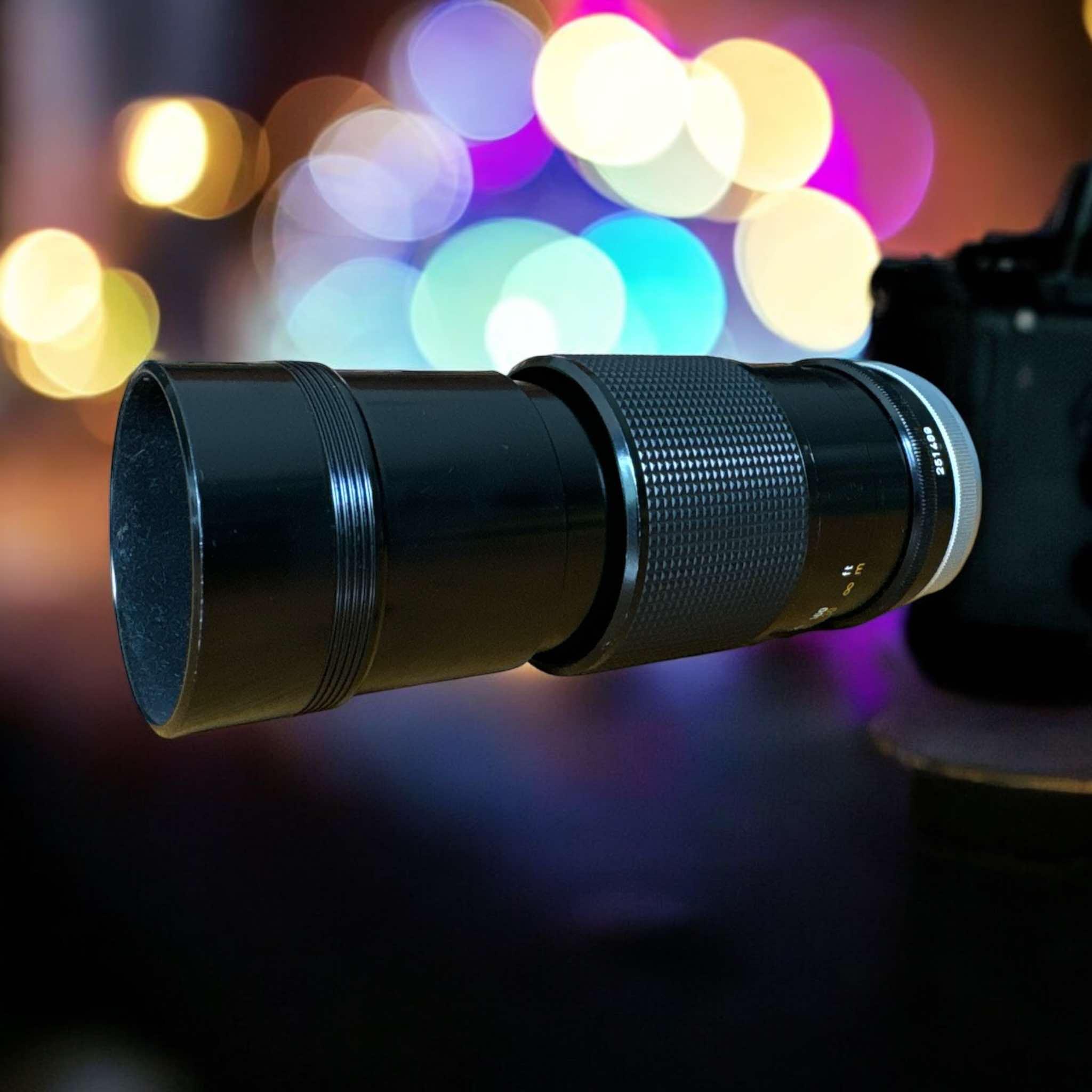 CANON LENS FD 200MM.F4 S.S.C FD MOUNT