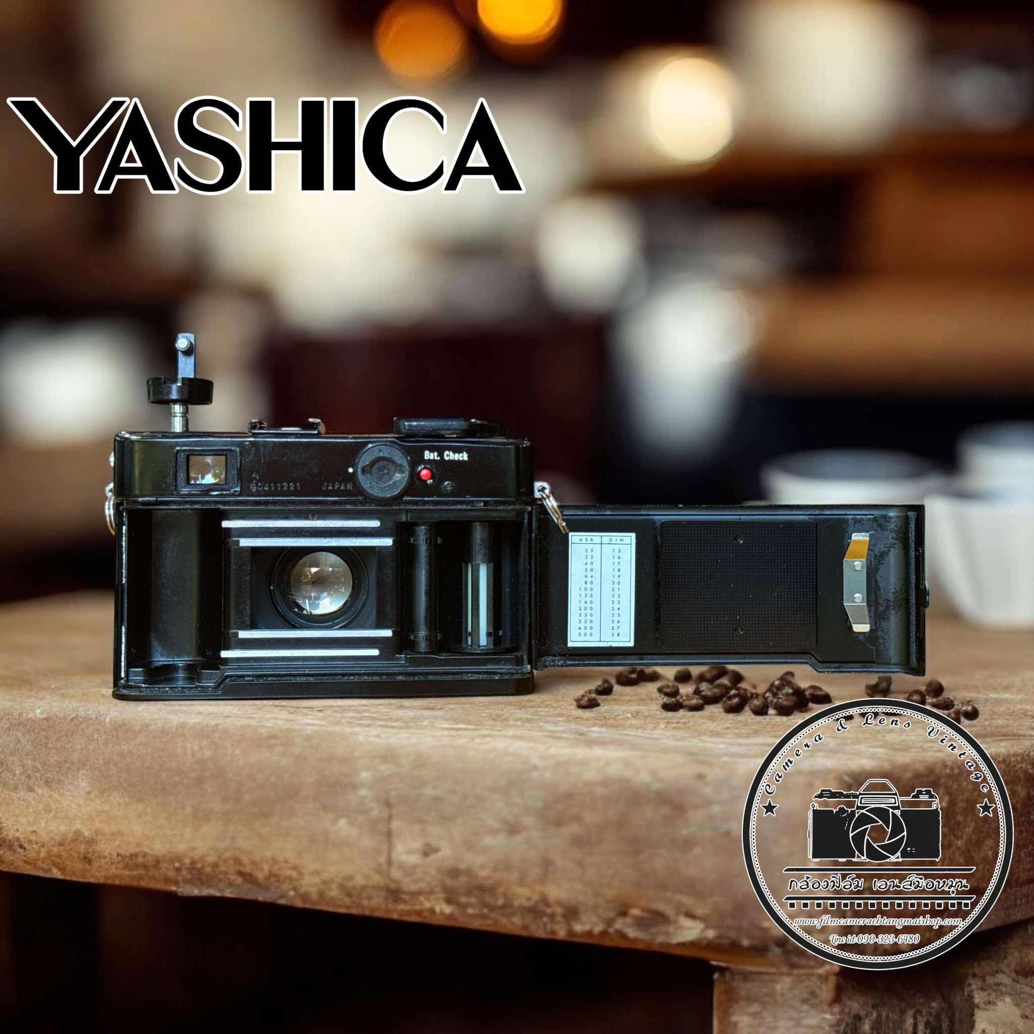 YASHICA ELECTRO35 CC+YASHICA COLOR YASHINON-DX 35MM.F1.8 - ฟิล์มคา