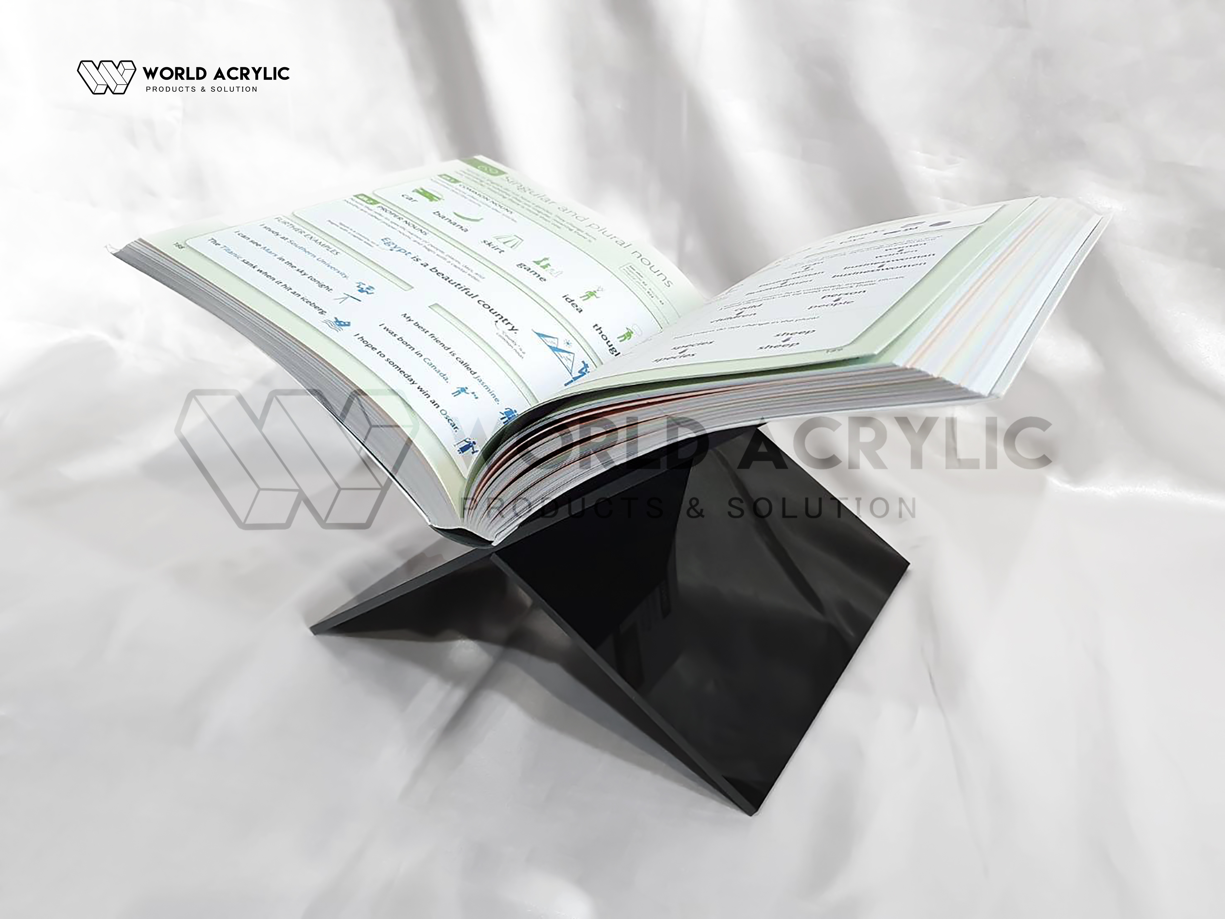 แท่นวางโชว์หนังสือ ที่วางหนังสือ ชั้นวางหนังสือ