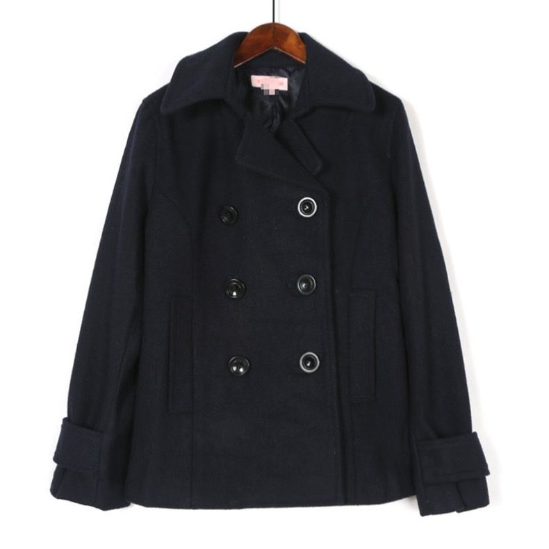 เสื้อโค้ท peacoat เสื้อโค้ทวูล โค้ทสักหลาดสีดำ แบรนด์ สำเนา สำเนา สำเนา สำเนา