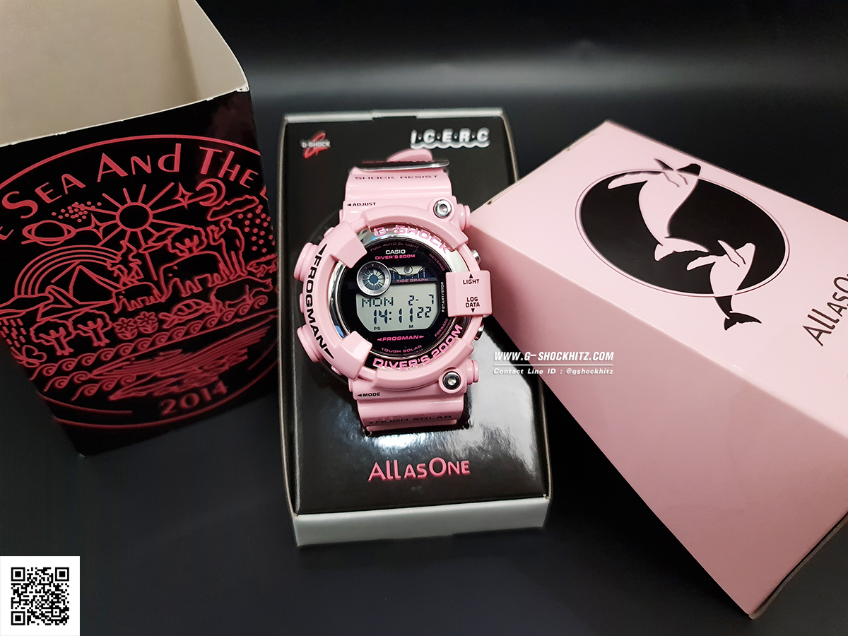 CASIO G-SHOCK นาฬิกาข้อมือ นาฬิกากันน้ำ นาฬิกาของแท้ ประกันศูนย์ CMG 1 ปี รุ่น GF-8250K-4JR นาฬิกาสีชมพู