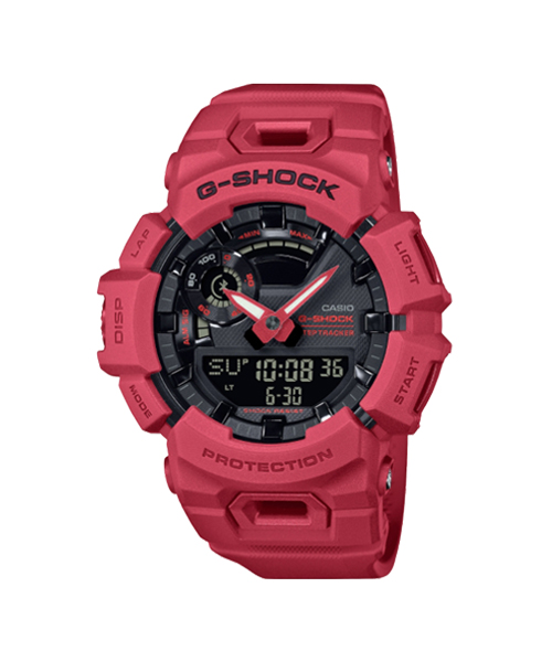 CASIO G-SHOCK นาฬิกาข้อมือ นาฬิกากันน้ำ นาฬิกาของแท้ ประกันศูนย์ CMG 1 ปี รุ่น GBA-900RD-4A นาฬิกาสีแดง