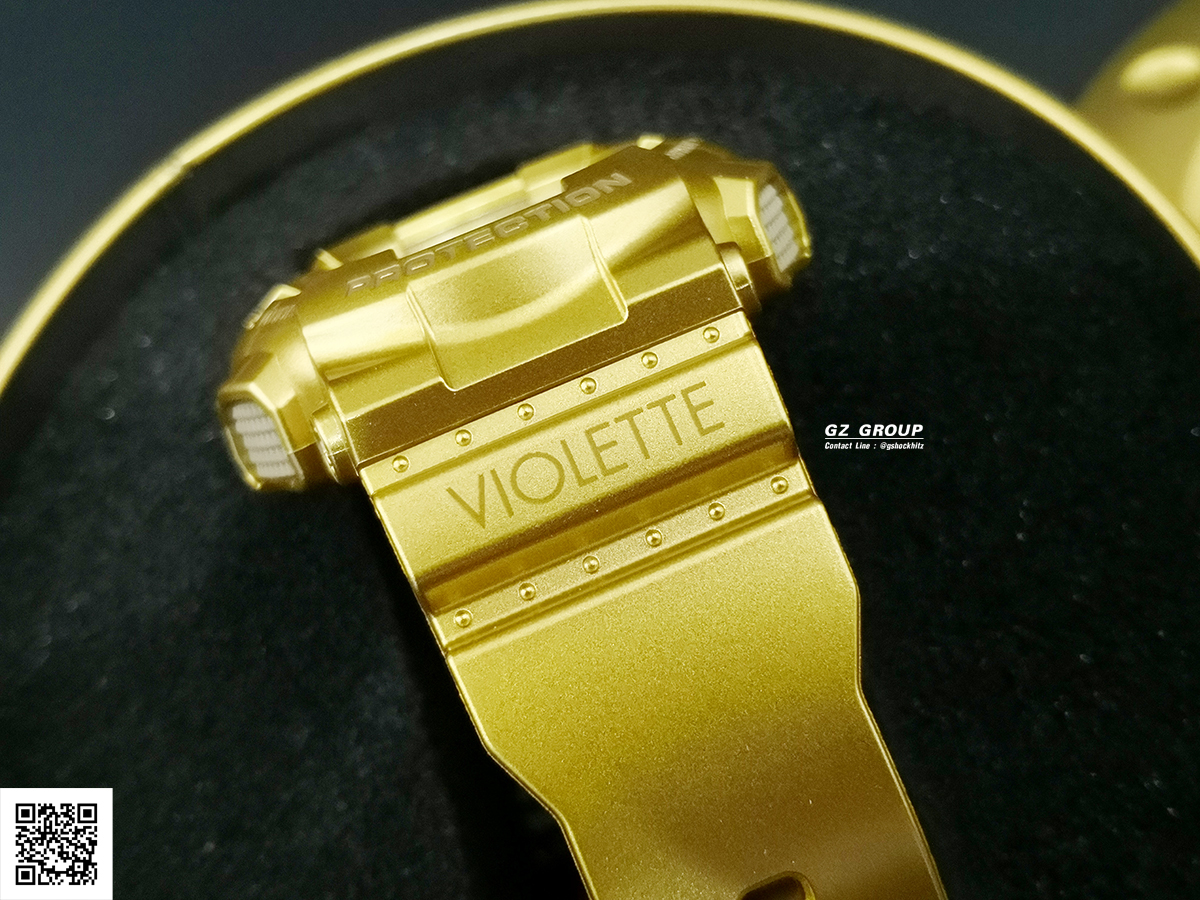 CASIO MID YEAR SALE G-SHOCK พร้อมส่ง นาฬิกาข้อมือ นาฬิกากันน้ำ นาฬิกาของแท้ ประกันศูนย์ CMG 1 ปี รุ่น GMA-S110VK-9ADR นาฬิกาสีทอง