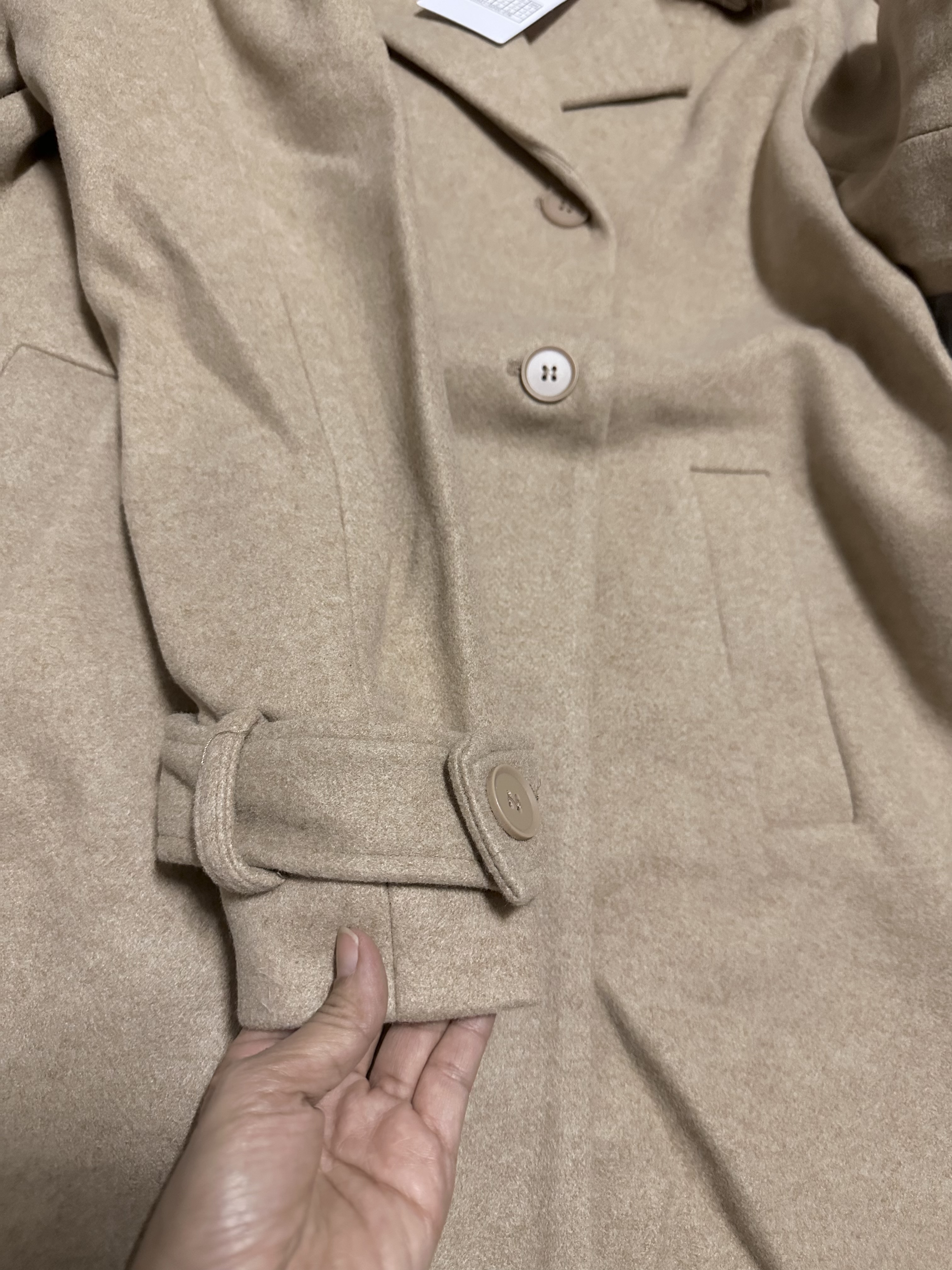 เสื้อโค้ท โค้ทวูลแต่งเฟอร์ เสื้อกันหนาว Trench coat โค้ทยาว ปกเฟอร์ trench coat fur collar ✨GIADA ✨ (ปกเฟอร์ถอดได้ค่ะ) WY1284