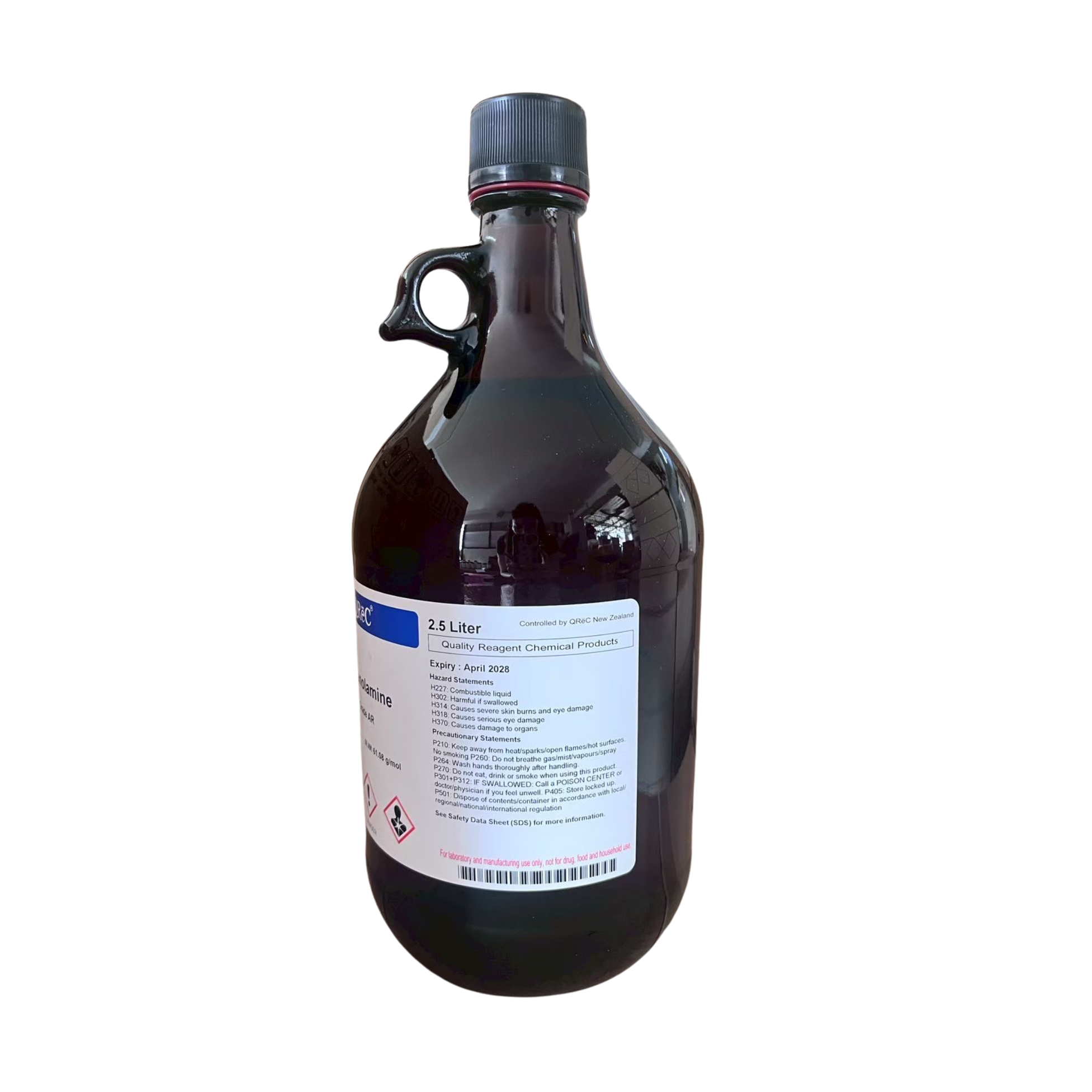 Ethanolamine, AR (glass) 2.5 L. QReC™