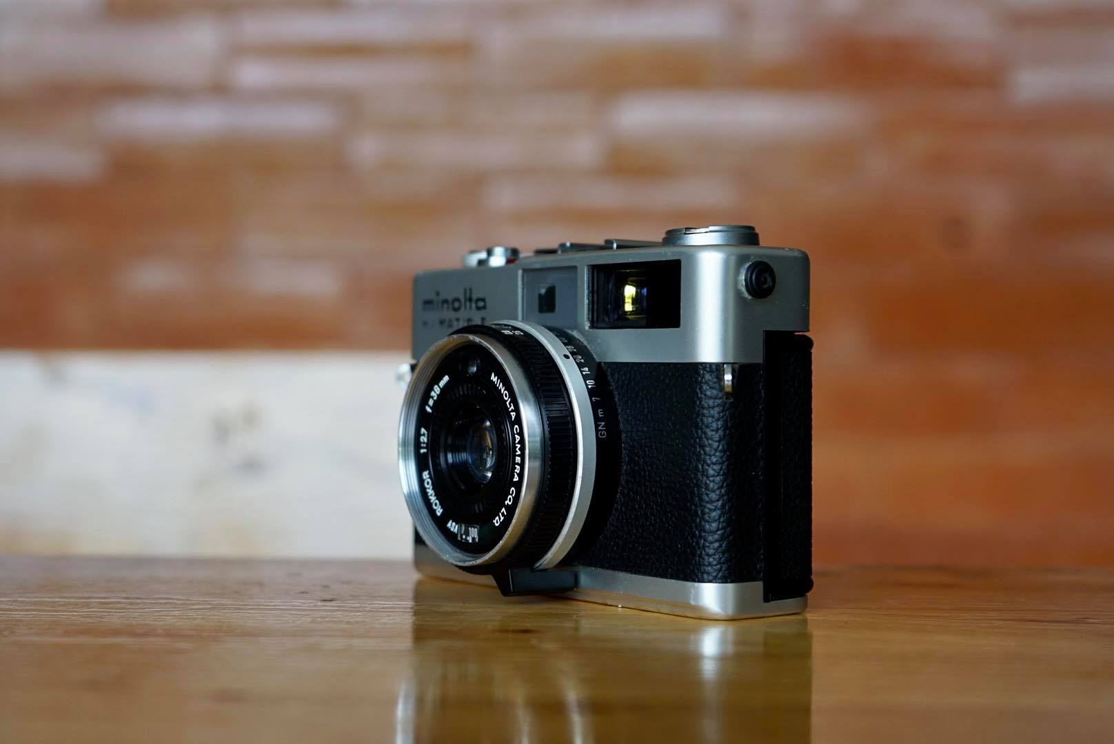 MINOLTA HI-MATIC F MINOLTA ROKKOR 38MM.F2.7
