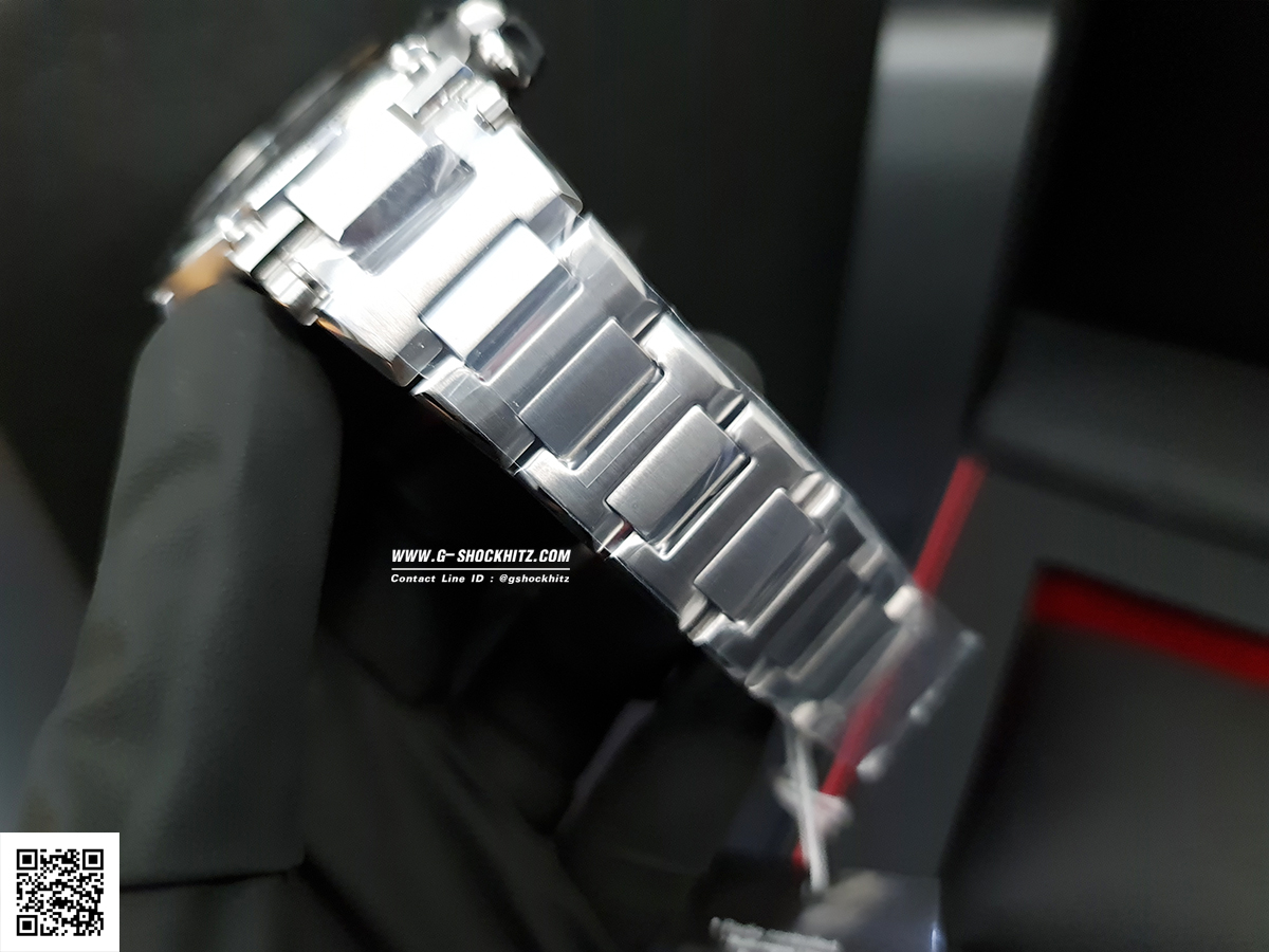 CASIO G-SHOCK นาฬิกาข้อมือ นาฬิกากันน้ำ นาฬิกาของแท้ ประกันศูนย์ CMG 1 ปี รุ่น MTG-B1000D-1A นาฬิกาสีเงิน