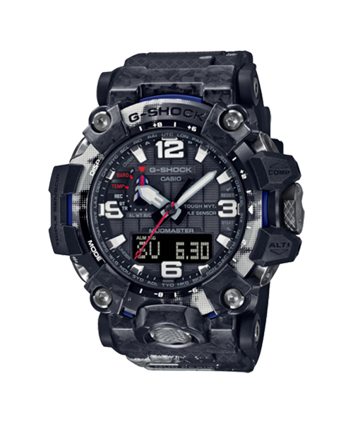 CASIO G-SHOCK นาฬิกาข้อมือ นาฬิกากันน้ำ นาฬิกาของแท้ ประกันศูนย์ CMG 1 ปี รุ่น GWG-2000TLC-1A นาฬิกาสีดำ