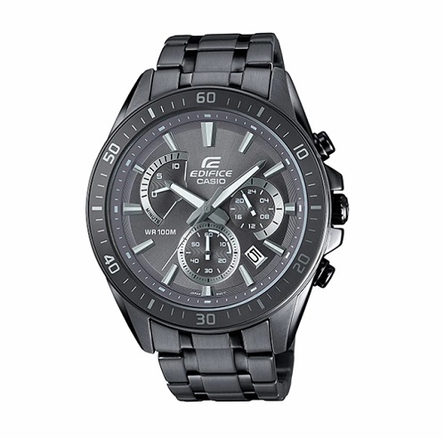 CASIO EDIFICE นาฬิกาข้อมือ นาฬิกากันน้ำ นาฬิกาของแท้ ประกันศูนย์ CMG 1 ปี รุ่น EFR-552GY-8A นาฬิกาสีเทา
