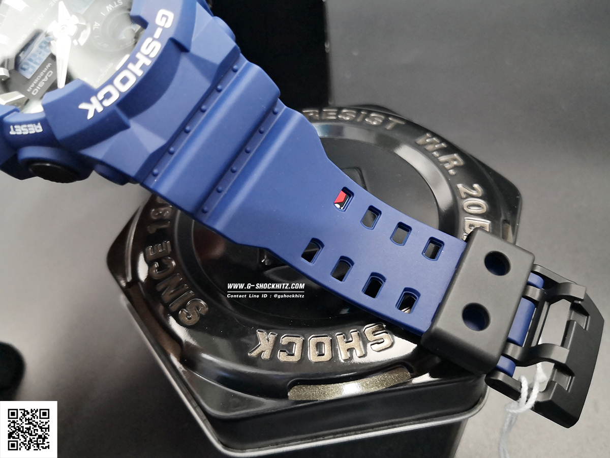 CASIO G-SHOCK นาฬิกาข้อมือ นาฬิกากันน้ำ นาฬิกาของแท้ ประกันศูนย์ CMG 1 ปี รุ่น GA-700-2A นาฬิกาสีน้้ำเงิน