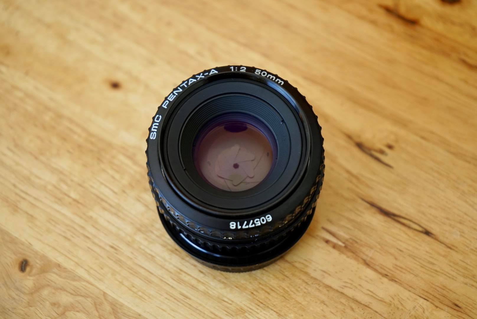 SMC PENTAX-A 50MM.F2 PK MOUNT