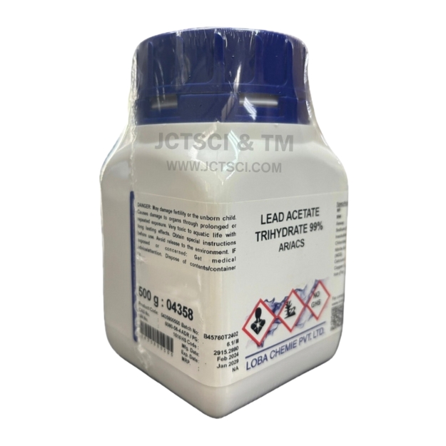 Lead (II) Acetate Trihydrate AR/ACS 500g Loba Chemie™