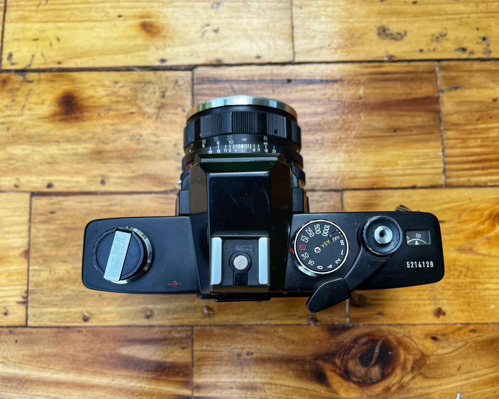 MINOLTA SR505+MINOLTA AUTO ROKKOR-PF 55MM.F2