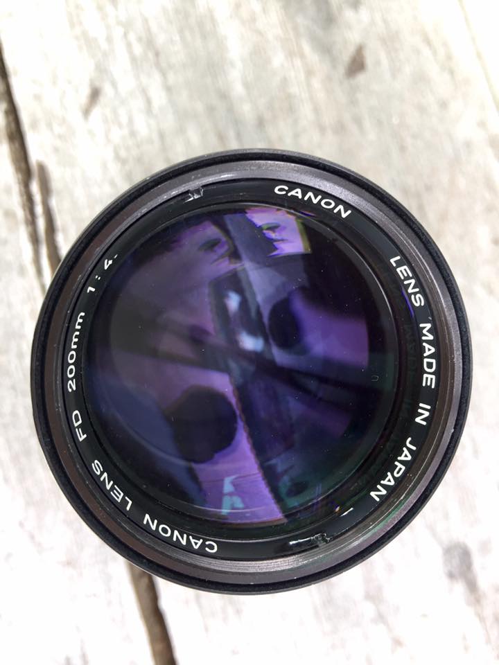 CANON LENS FD 200MM.F4