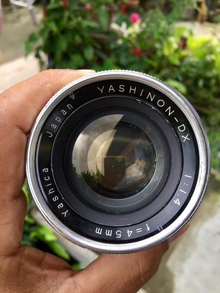 YASHICA YASHINON-DX 45MM.F1.4 MODIFLY NEX MOUNT