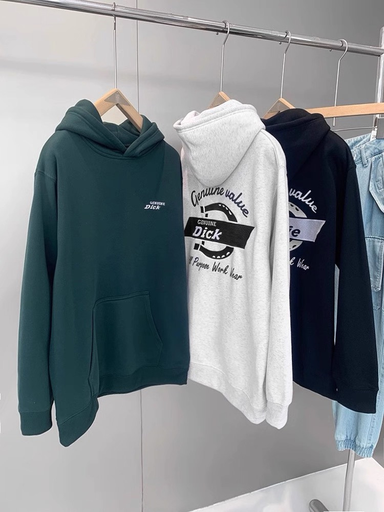 DICKIES เสื้อฮู้ด ผู้ชาย DICKIES Hoodie แบรนด์ DICKIES แท้ สวย เท่ห์ มาก คะ Size L/XL/XXL สำเนา สำเนา สำเนา สำเนา เทา