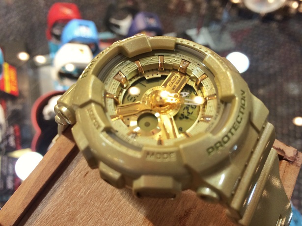 CASIO BABY-G นาฬิกาข้อมือ นาฬิกากันน้ำ นาฬิกาของแท้ ประกันศูนย์ CMG 1 ปี รุ่น BA-111-9A นาฬิกาสีทอง