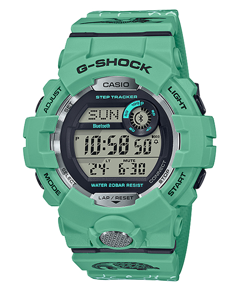 CASIO G-SHOCK นาฬิกาข้อมือ นาฬิกากันน้ำ นาฬิกาของแท้ ประกันศูนย์ CMG 1 ปี รุ่น GBD-800SLG-3 นาฬิกาสีเขียว