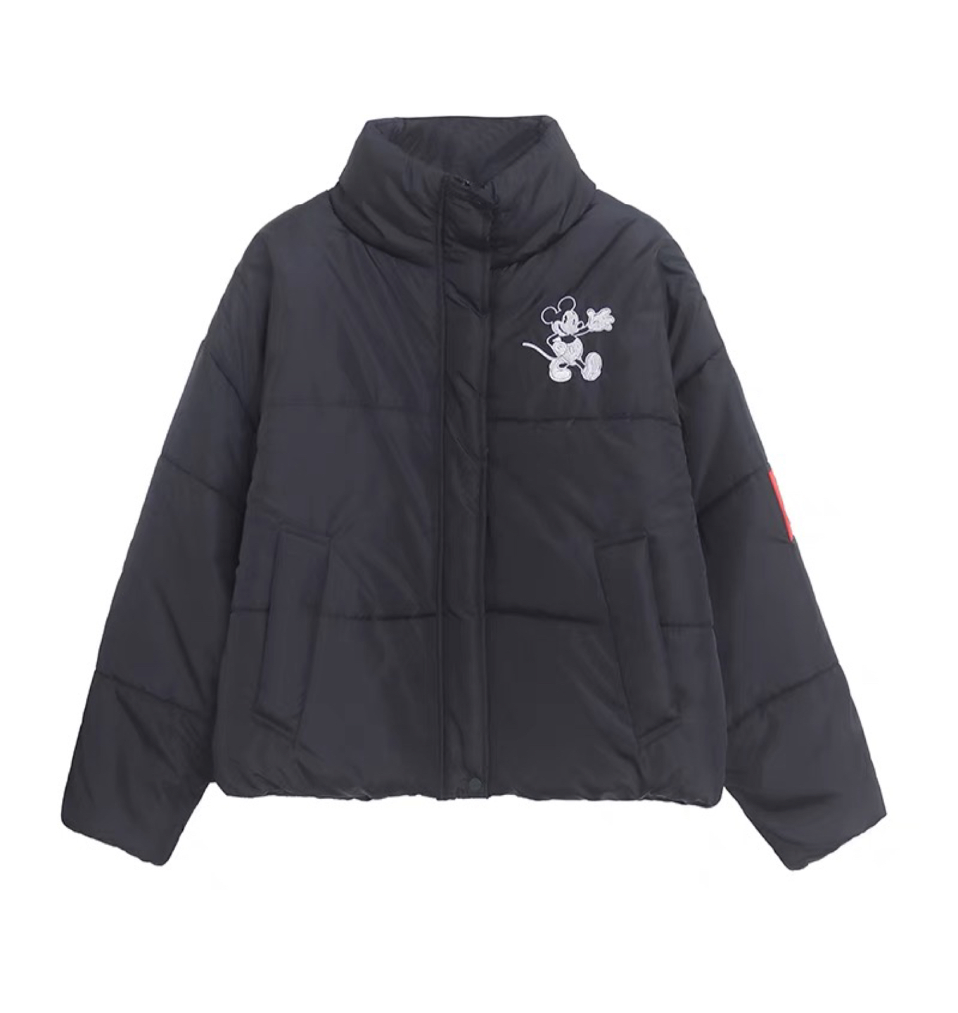 เสื้อกันหนาว บุนวมอุ่น Mickey padded puffer jacket แจ็คดก็ตกันหนาว ผ้า Freeze mickey มิคกี้ สีเทา Sweatshirt Disney เสื้อMICKEY christmas Minnie สีขาว Winnie the pooh แขนยาว สีครีม ลายการ์ตูน DISNEYงานสวย มากคะ แดง