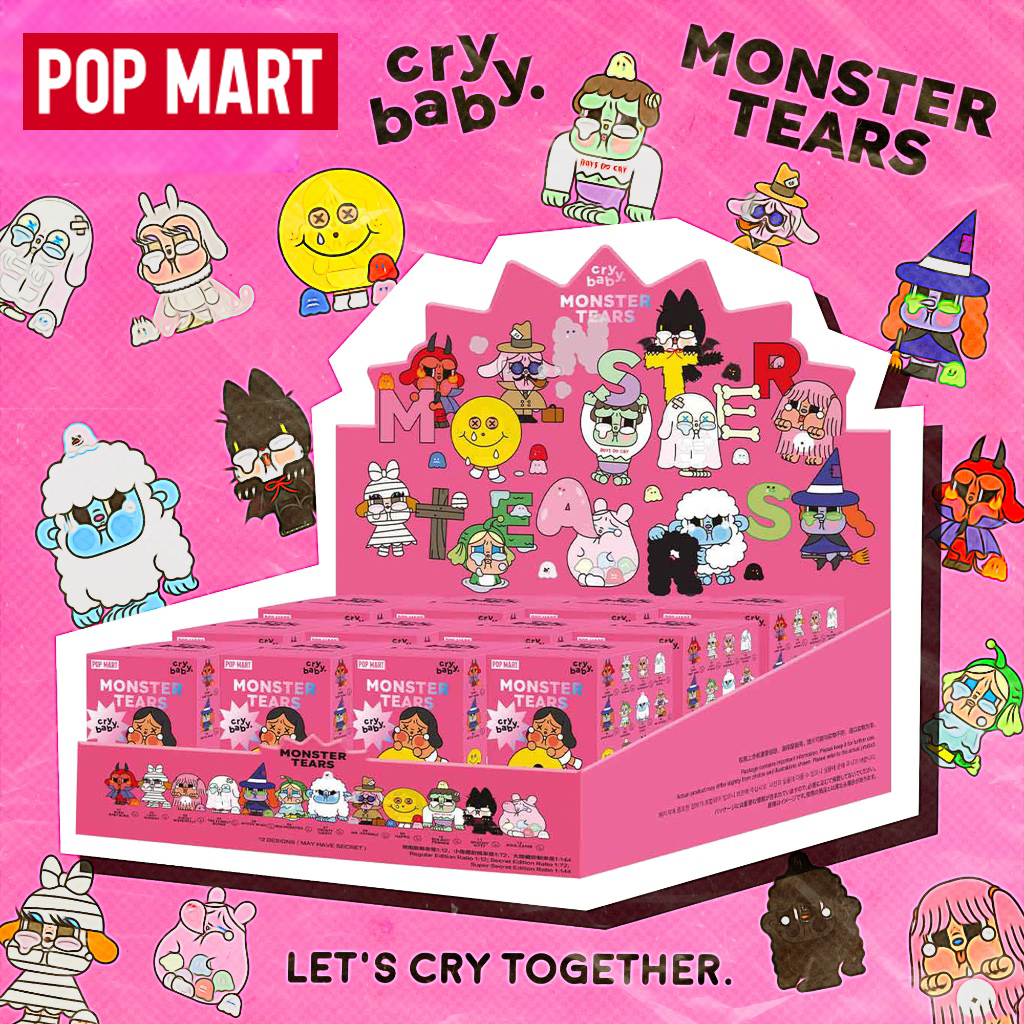 POPMART CRYBABY Monster Tears Series CRYBABY Monster Tears Series