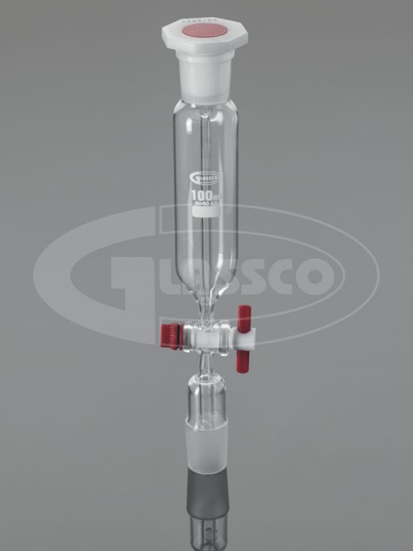 Pressure Eq. Funnel J29/32 PTFE Cock 100ml
