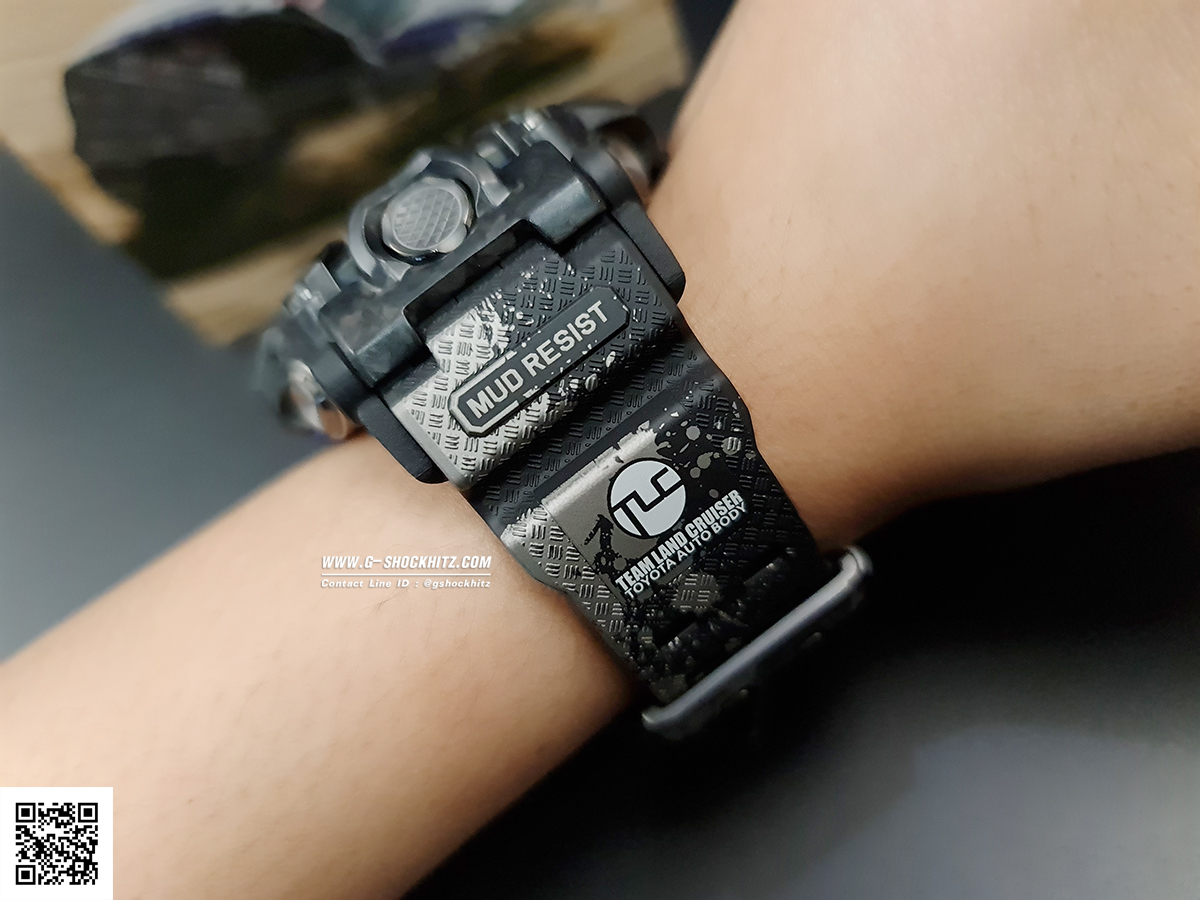 CASIO G-SHOCK นาฬิกาข้อมือ นาฬิกากันน้ำ นาฬิกาของแท้ ประกันศูนย์ CMG 1 ปี รุ่น GWG-2000TLC-1A นาฬิกาสีดำ