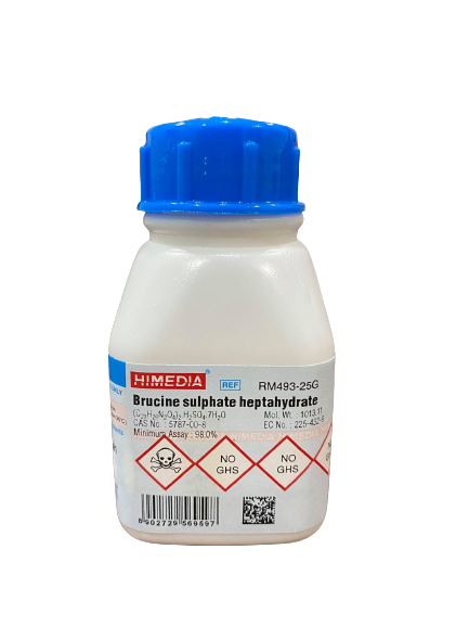 Brucine Sulphate Heptahydrate, AR/ACS 25g Himedia™